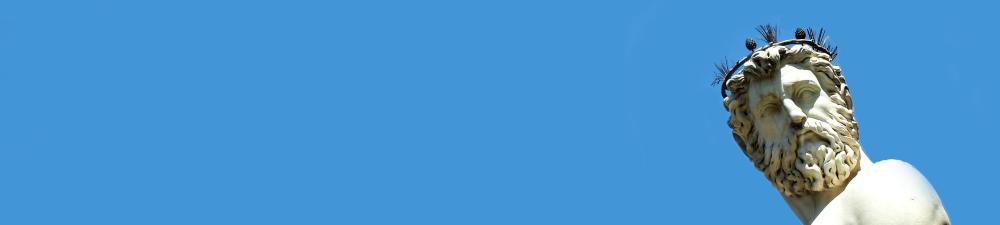 Neptune statue, Palazzo Vecchio, Firenze, Italy.