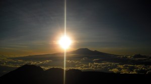 Sunrise over Kilimanjaro